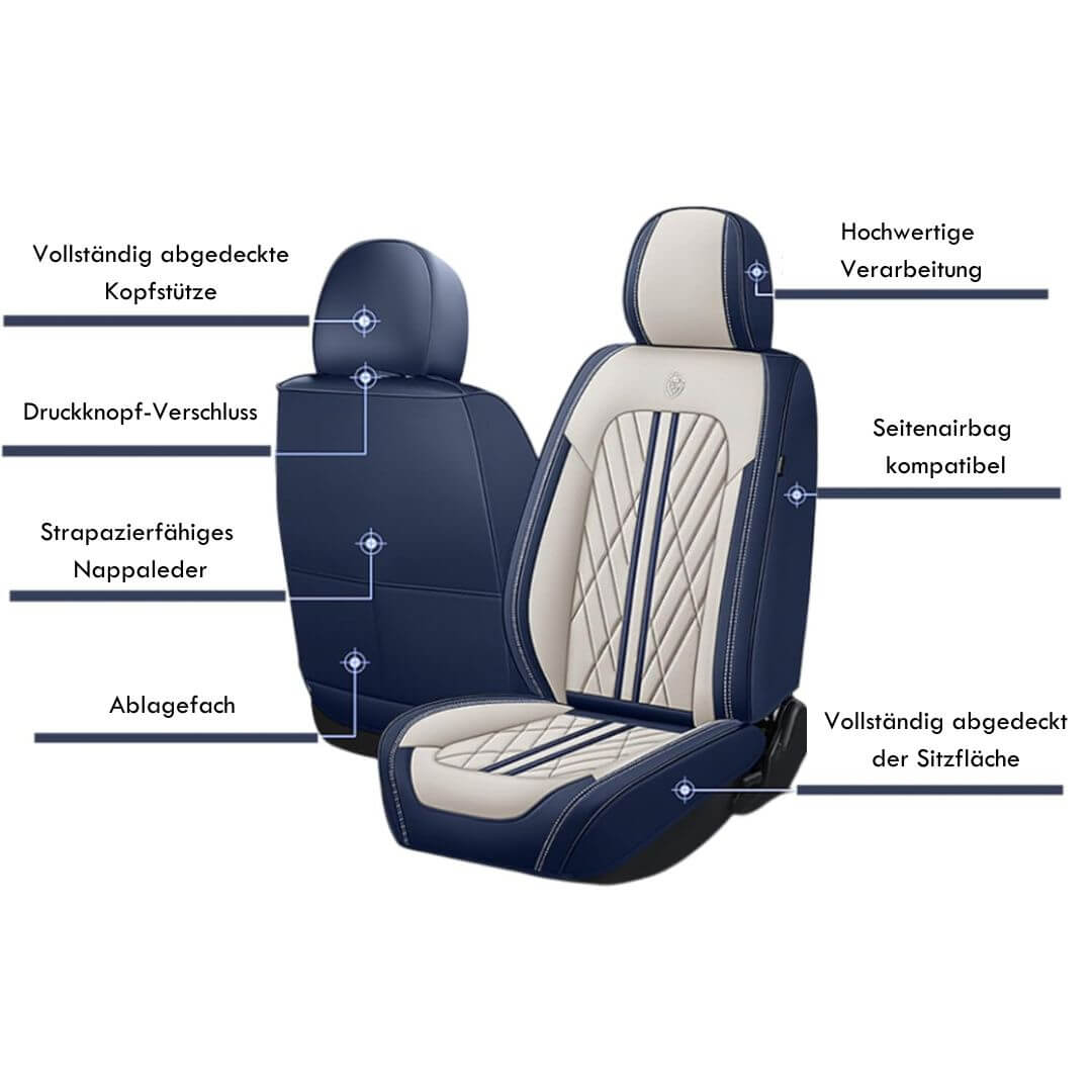 Auto Sitzbezüge aus Nappaleder