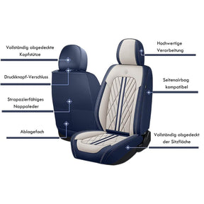 Auto Sitzbezüge aus Nappaleder